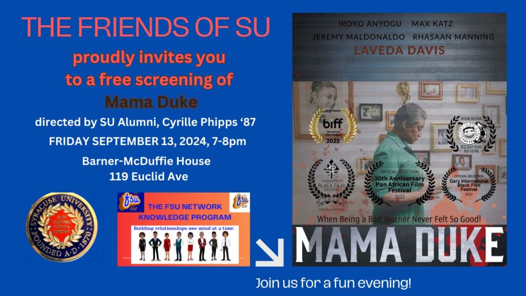 mama duke screening at su